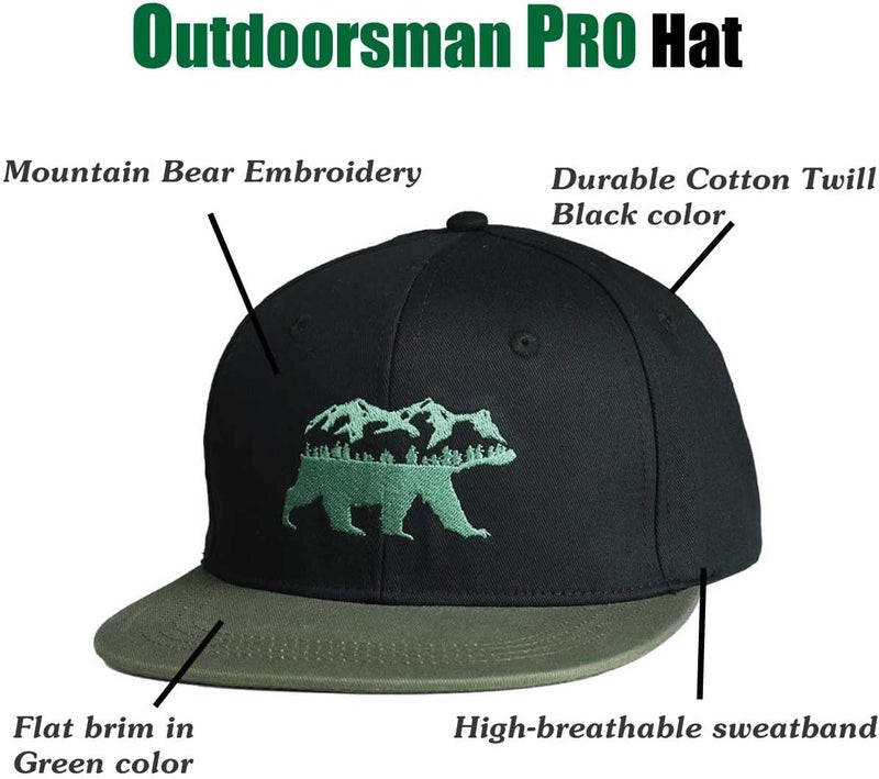 EDTREK Elite Youth Country Hat for Big Kids - Boys Snapback Hat with Flat Brim - Image 3